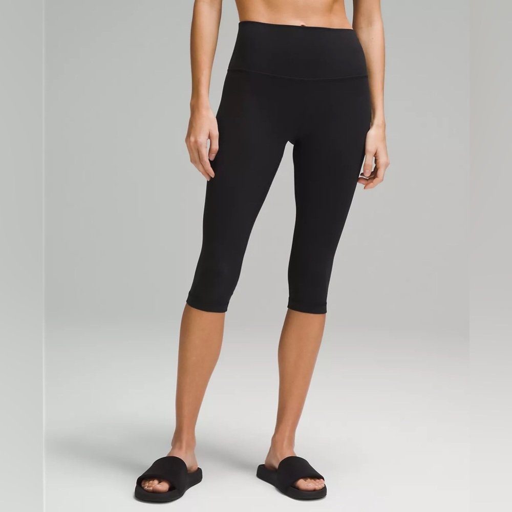 Lululemon Align cropped black leggings